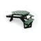 Frog Furnishings Green 6' ADA HEX Table with Black Frame PB 6HEXADAGRE - alternate 1